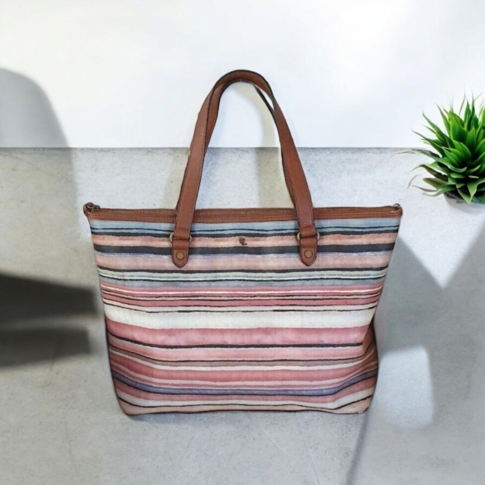 Elliot Lucca Large Multi Color Tote - Picture 1 of 12